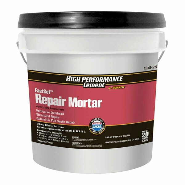 Quikrete 20 lbs Gray Repair Mortar QU6627